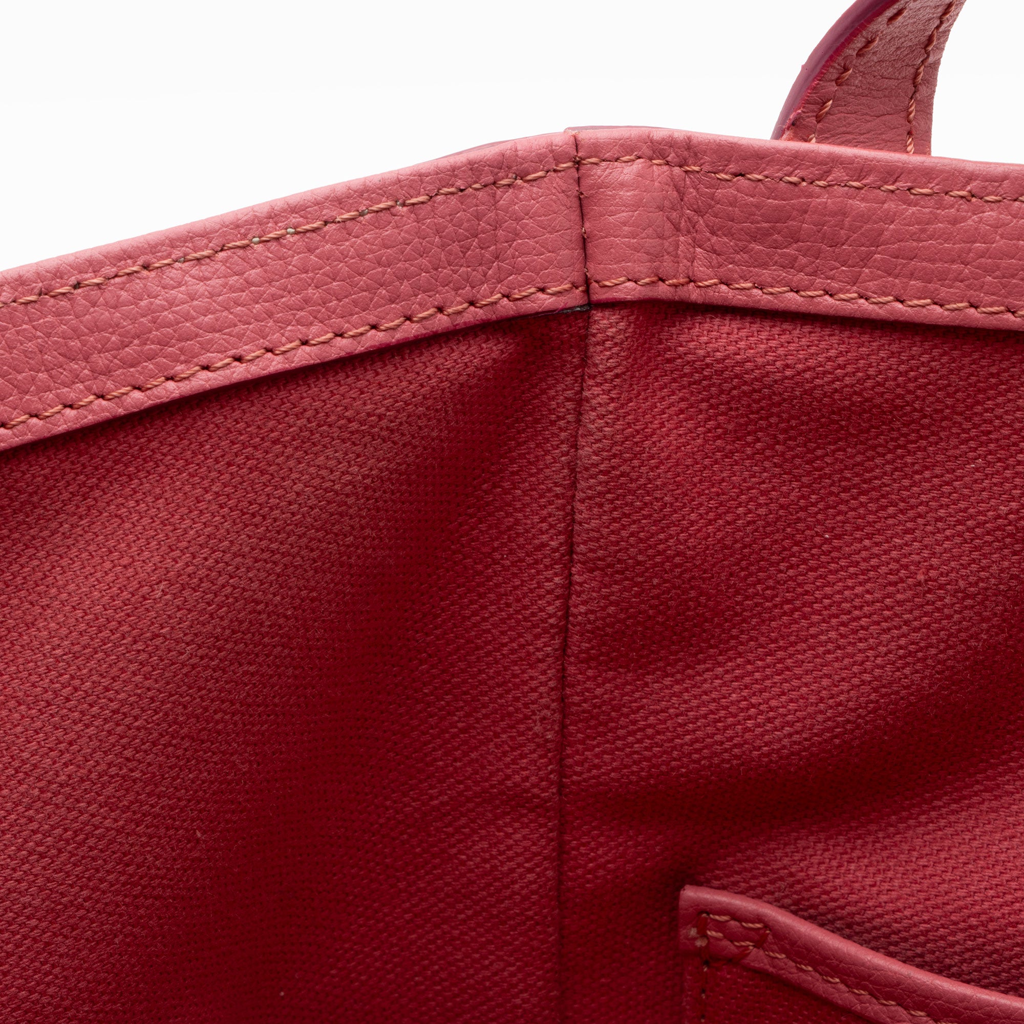 Burberry Haymarket Check Peony Rose Canter Small Tote (SHF-GlIEtN)