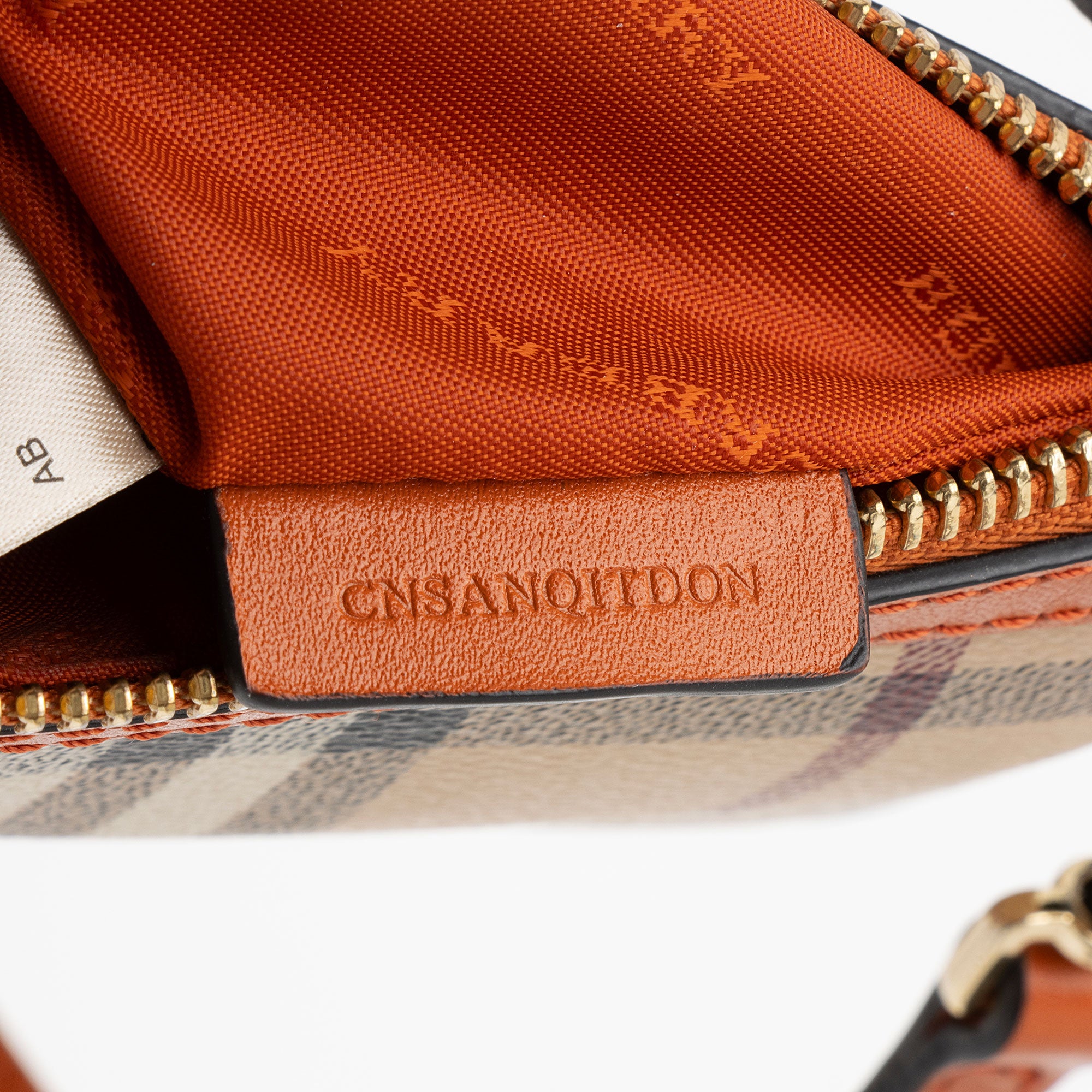 Burberry Haymarket Check Peyton Clutch (SHF-IfJeTZ)