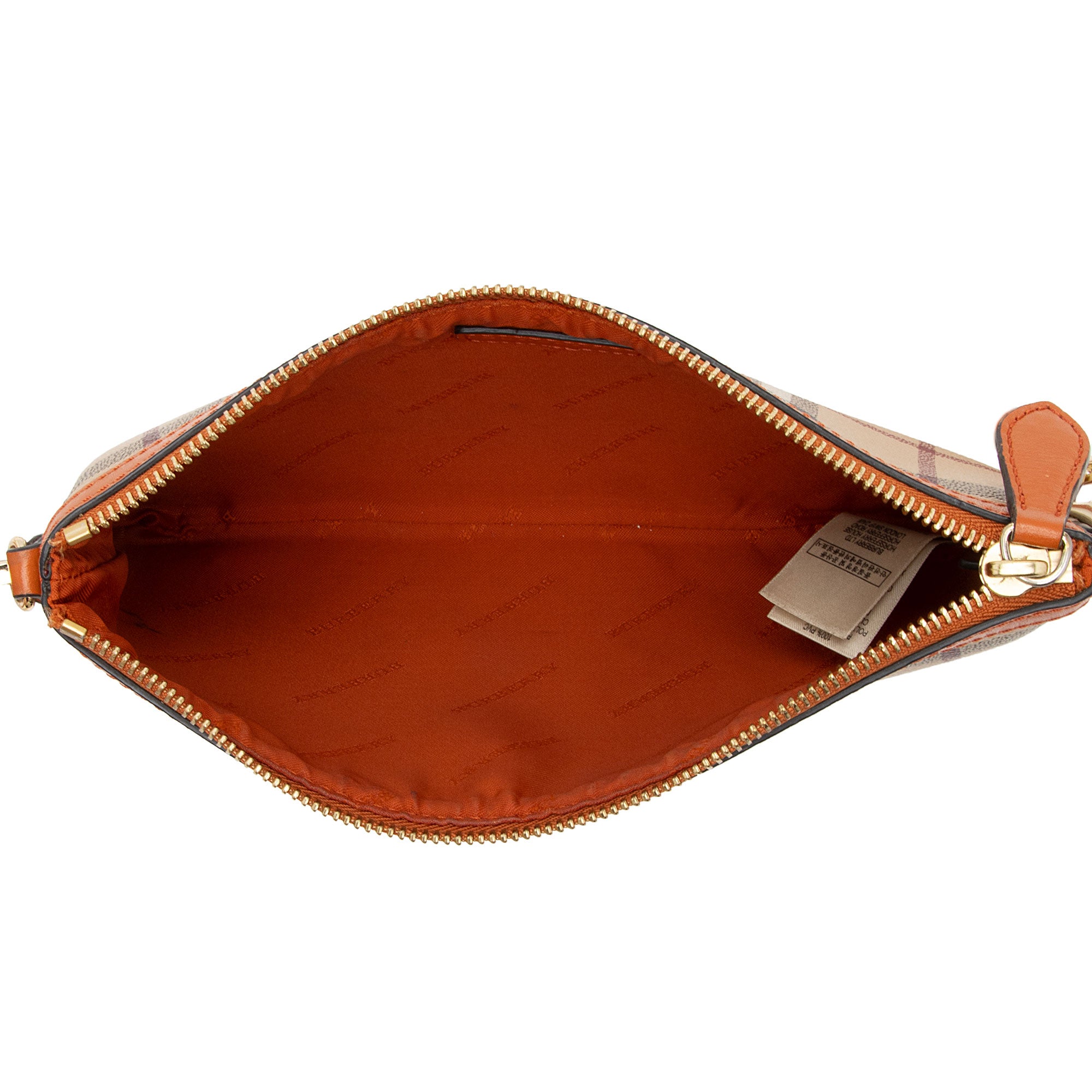 Burberry Haymarket Check Peyton Clutch (SHF-IfJeTZ)