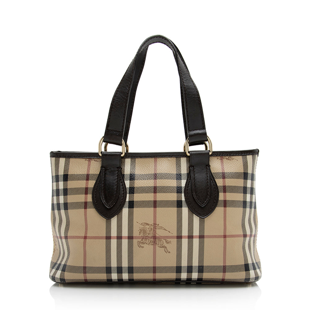 Burberry Haymarket Check Regent Small Tote (SHF-21811)