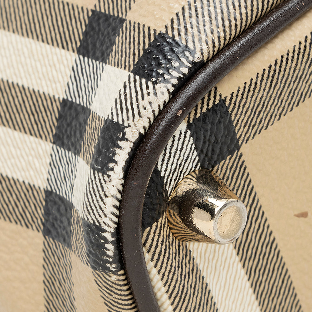Burberry Haymarket Check Regent Small Tote (SHF-21811)
