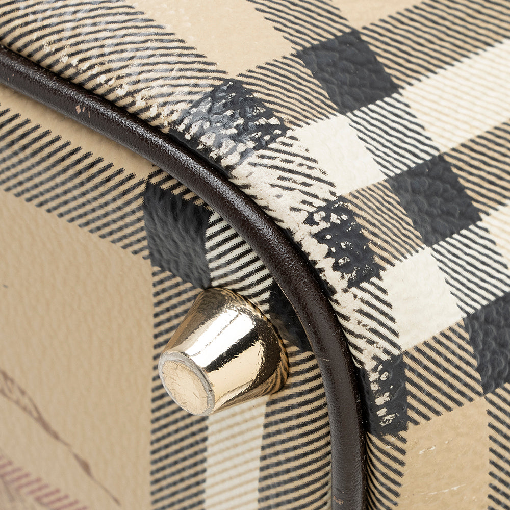 Burberry Haymarket Check Regent Small Tote (SHF-21811)