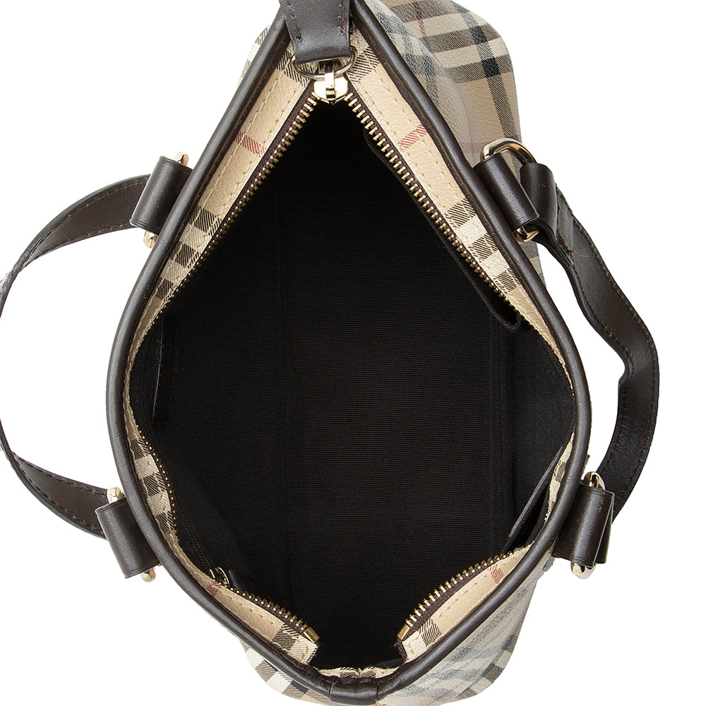 Burberry Haymarket Check Regent Small Tote (SHF-21811)
