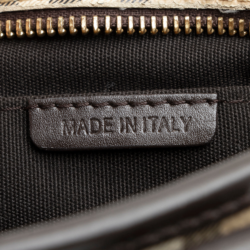 Burberry Haymarket Check Regent Small Tote (SHF-21811)