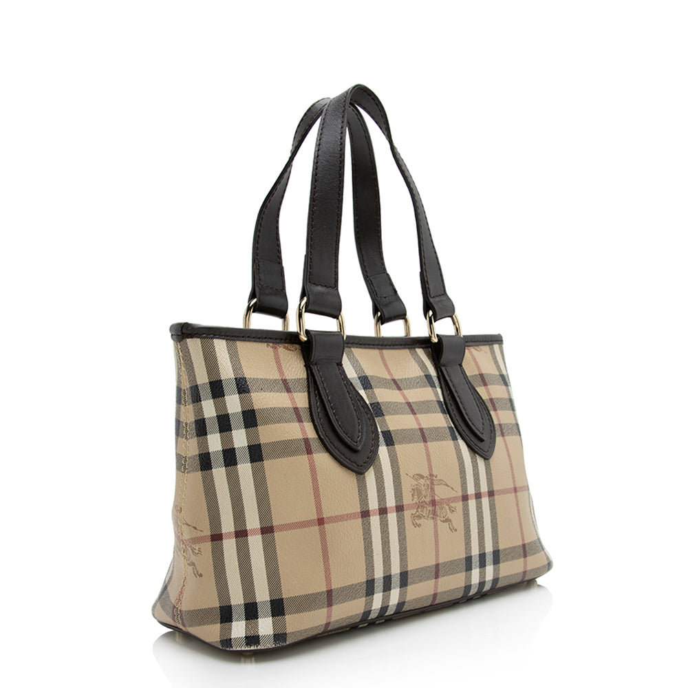 Burberry Haymarket Check Regent Small Tote (SHF-21811)