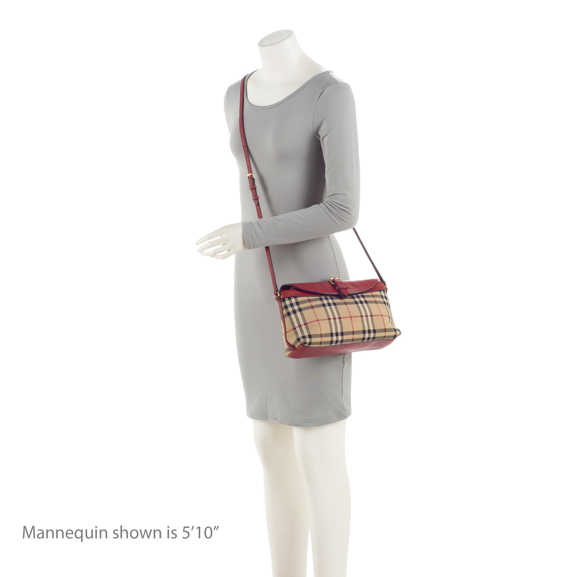 Burberry Horseferry Check Leah Crossbody (SHF-DNiXhx)