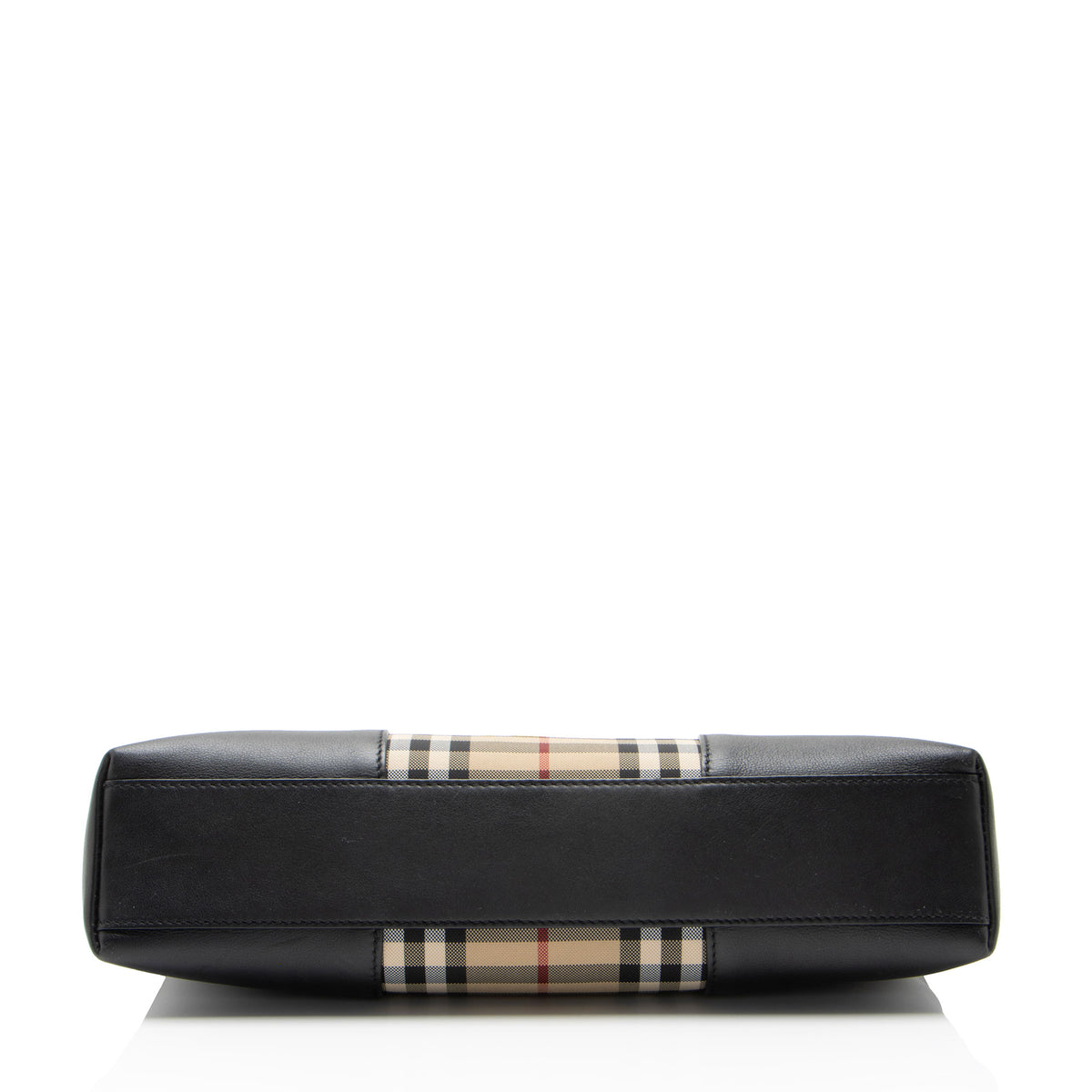 Burberry Horseferry Check Leather Chichester Crossbody