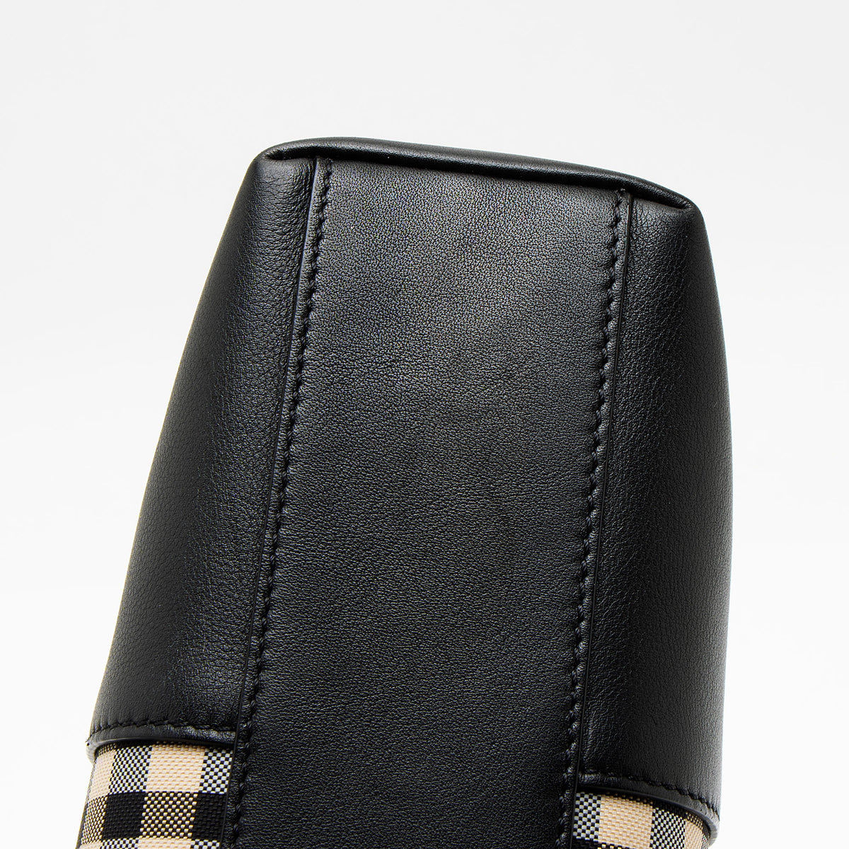 Burberry Horseferry Check Leather Chichester Crossbody