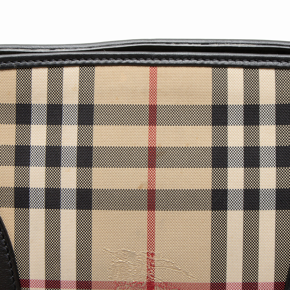 Burberry Horseferry Check Leather Chichester Crossbody