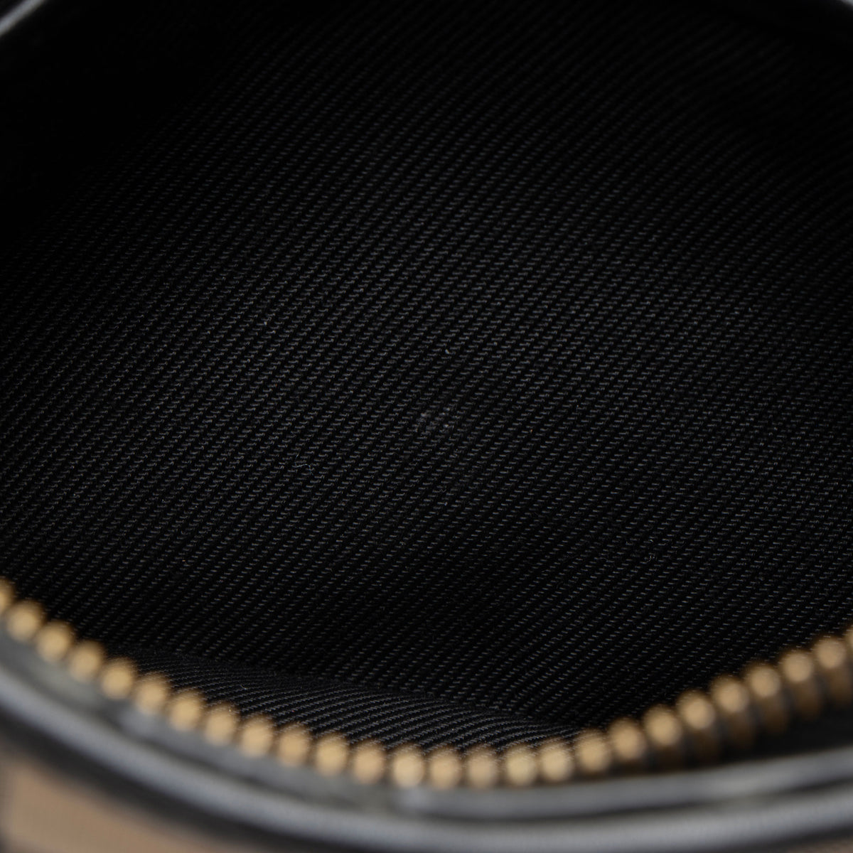 Burberry Horseferry Check Leather Chichester Crossbody
