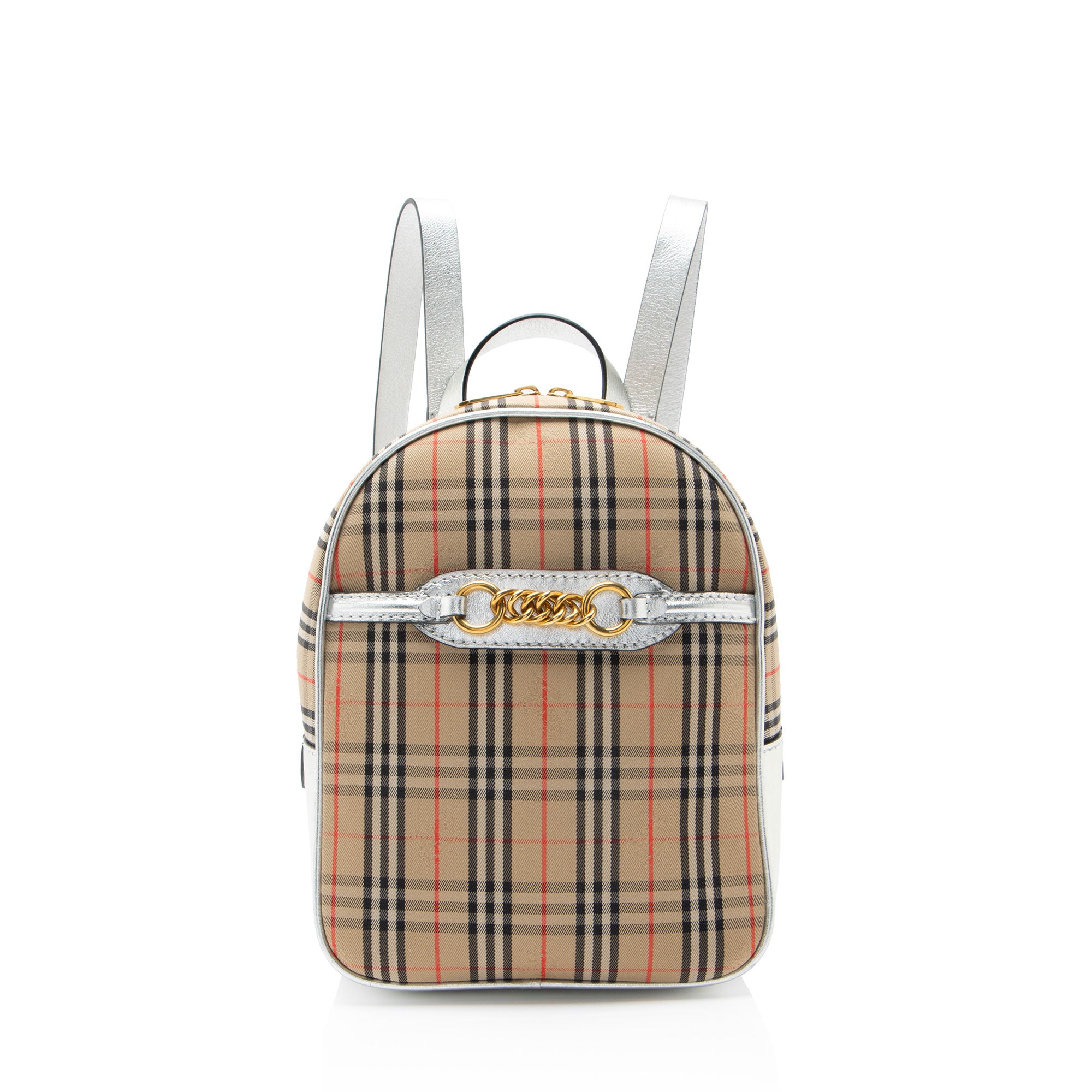 Burberry Horseferry Check Link 1983 Knight Backpack