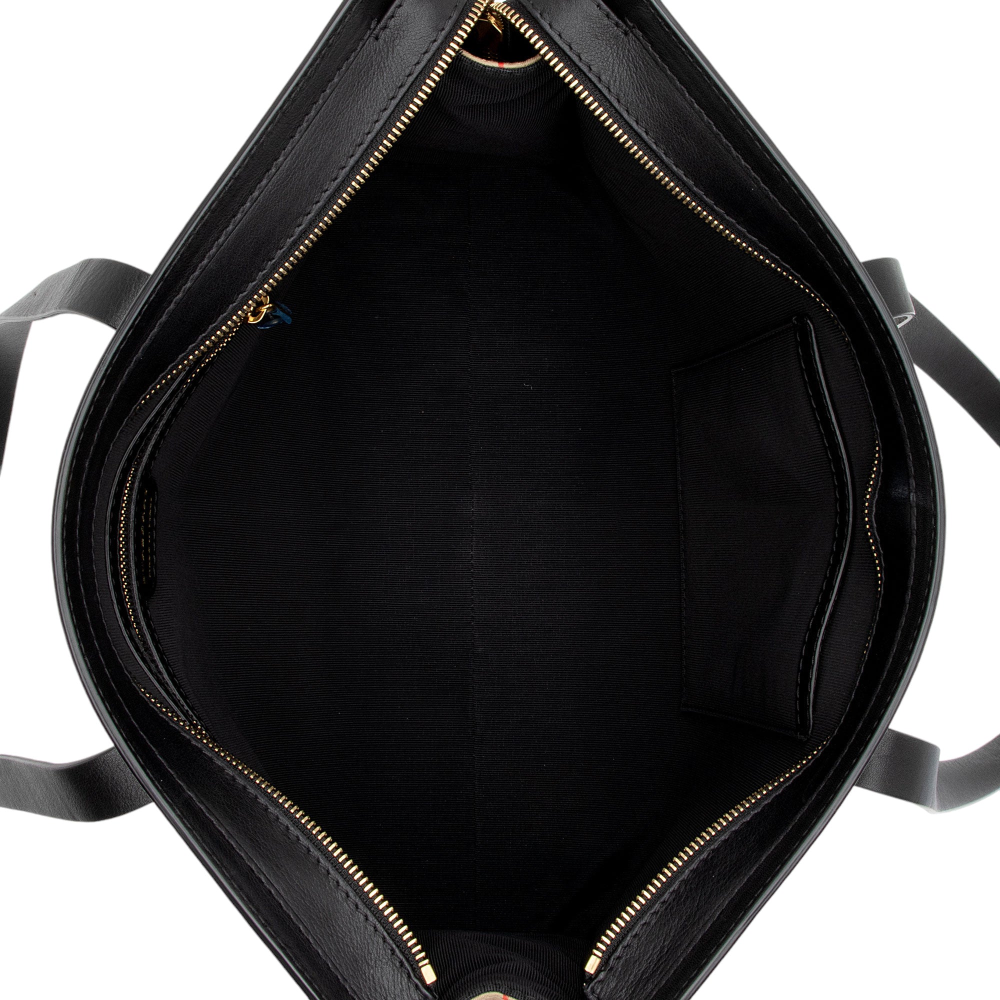 Burberry Vintage Check 1983 Link Zip Tote (SHF-DCHhVW)