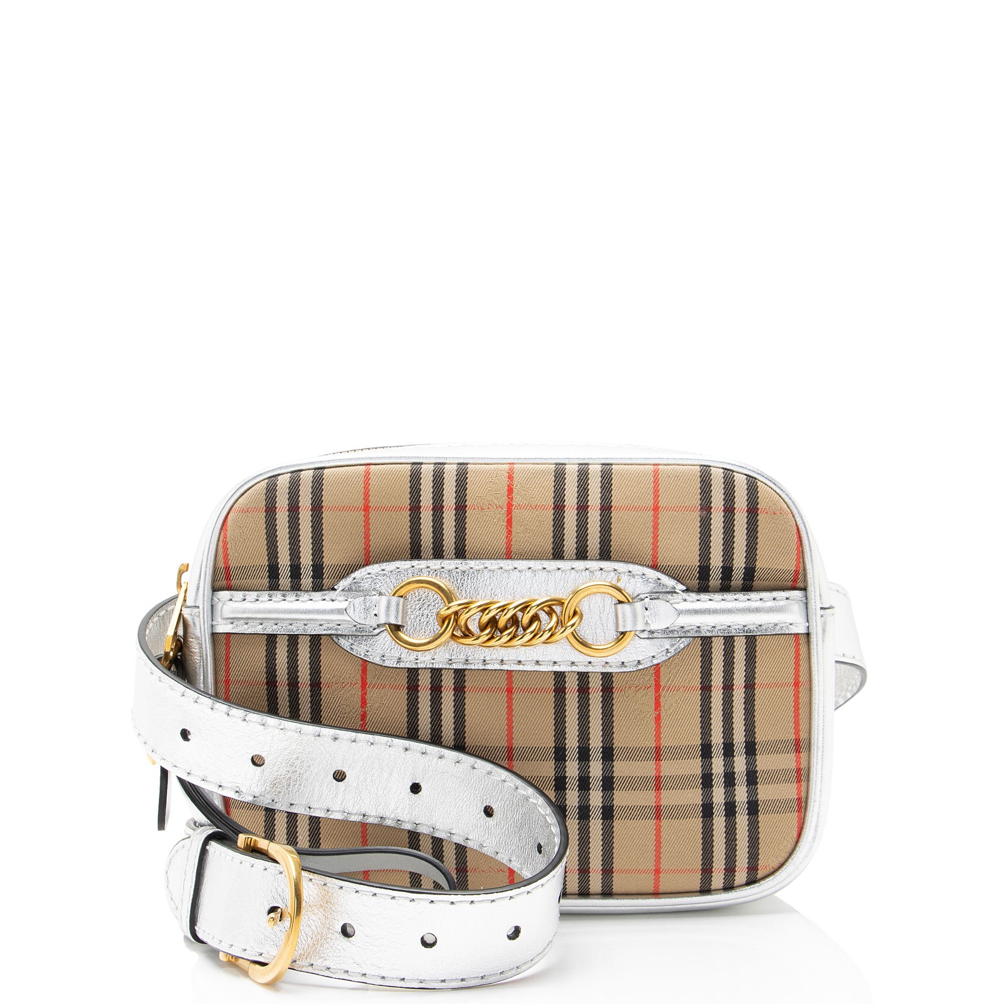 Burberry Horseferry Check Link Belt Bag