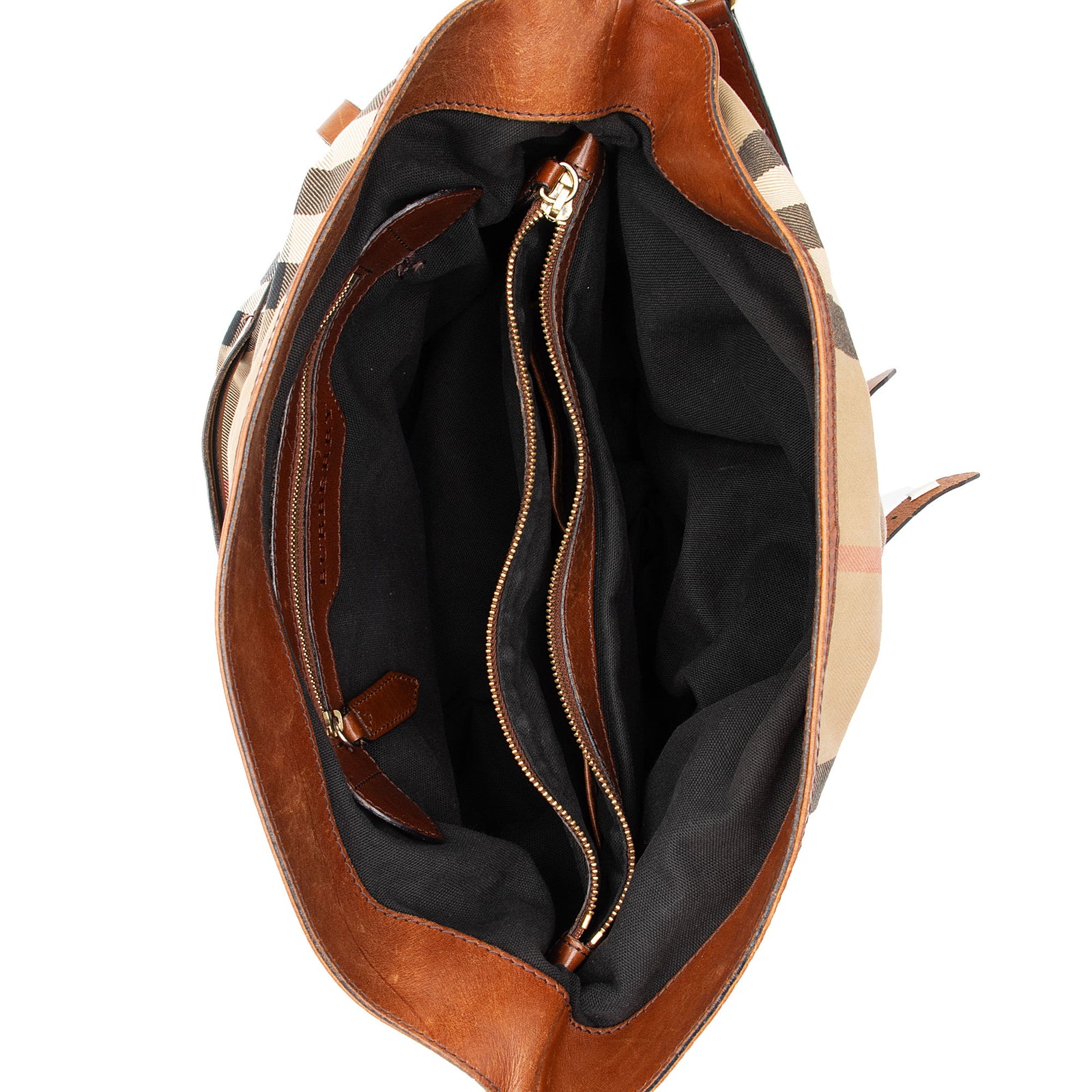 Burberry House Check Bridle Gosford Large Hobo SHF jHEss2 LuxeDH