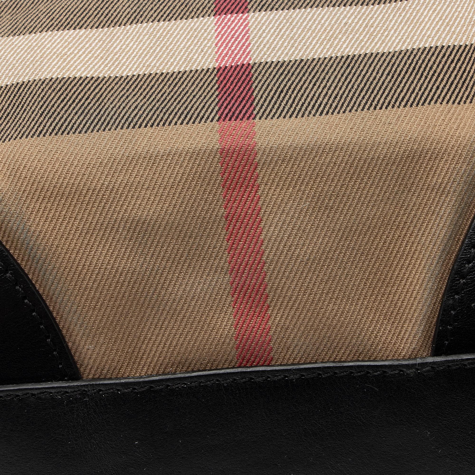 Burberry House Check Canterbury Small Tote (SHF-KAoaBP)