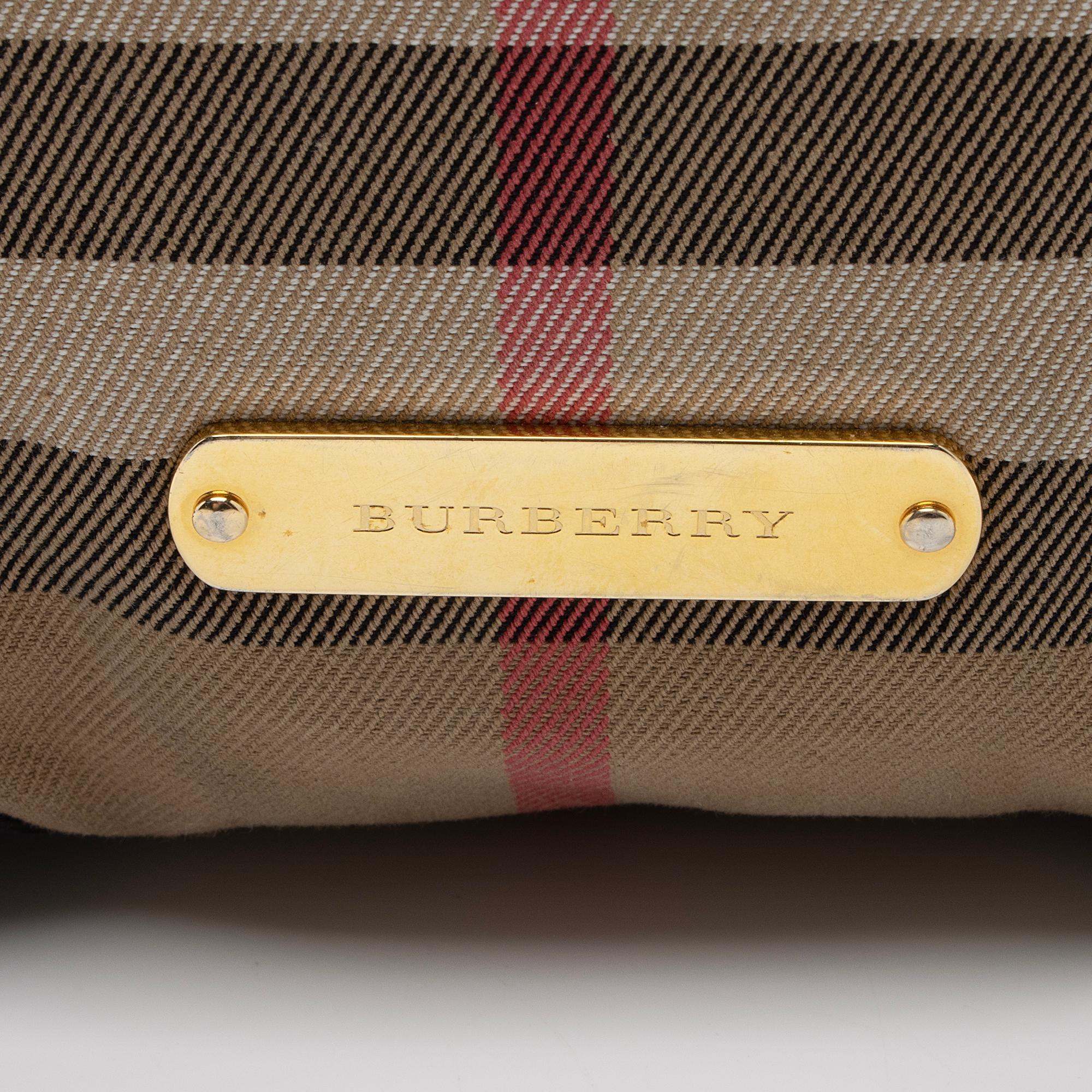 Burberry House Check Canterbury Small Tote (SHF-KAoaBP)