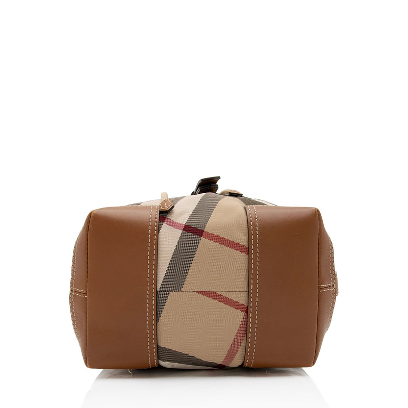 Burberry House Check Dennis Small Backpack (SHF-QX7F6Z)