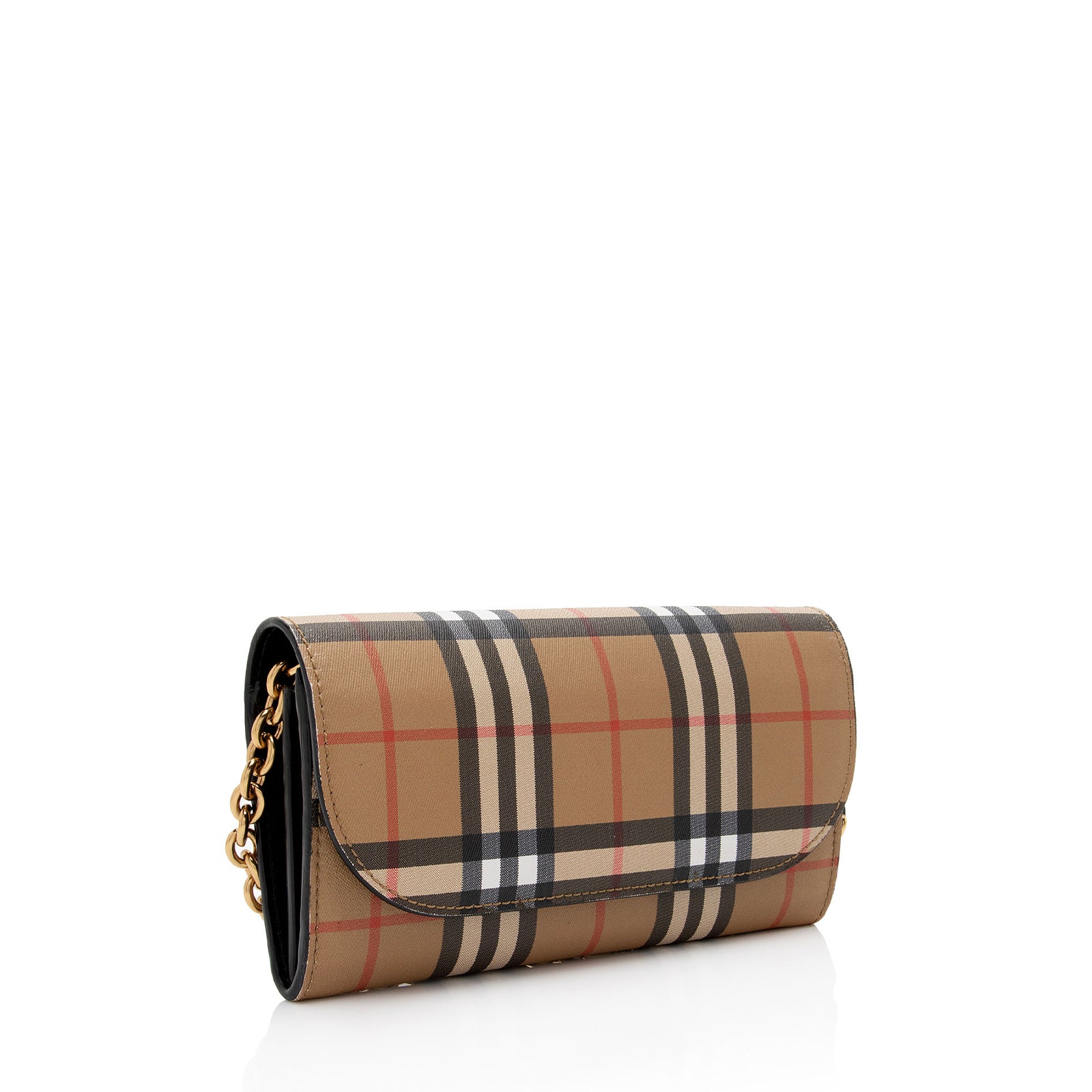 Burberry House Check Henley Chain Wallet (SHF-OabVyk) – LuxeDH