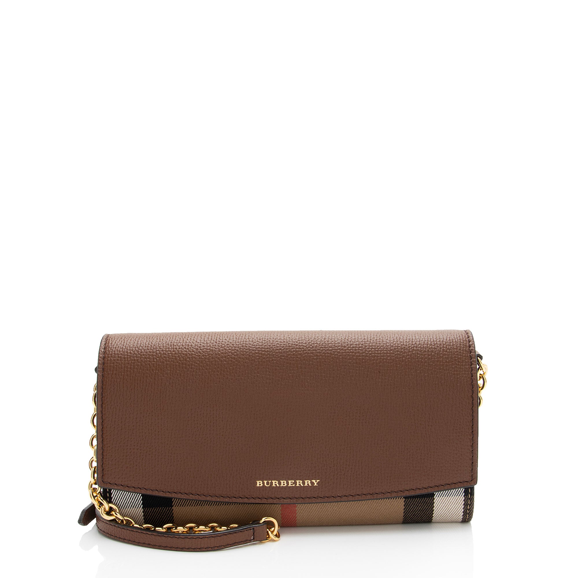 Burberry House Check Henley Chain Wallet