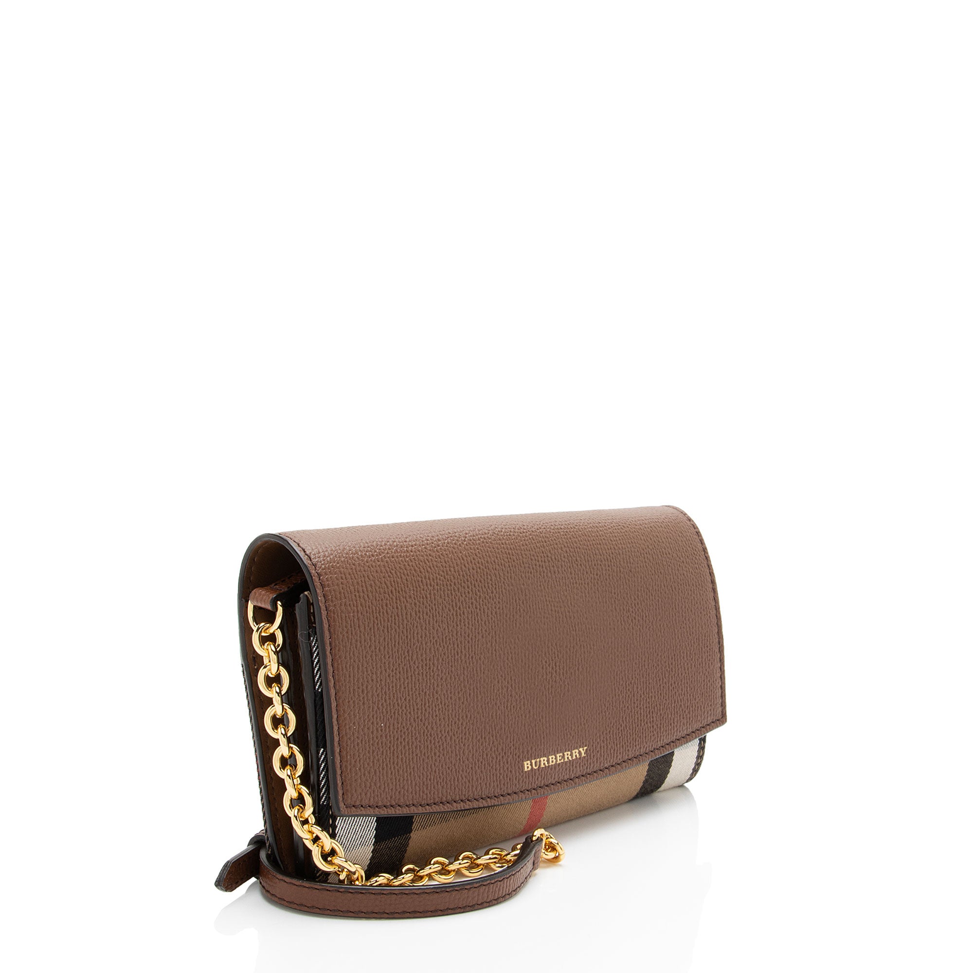 Burberry House Check Henley Chain Wallet