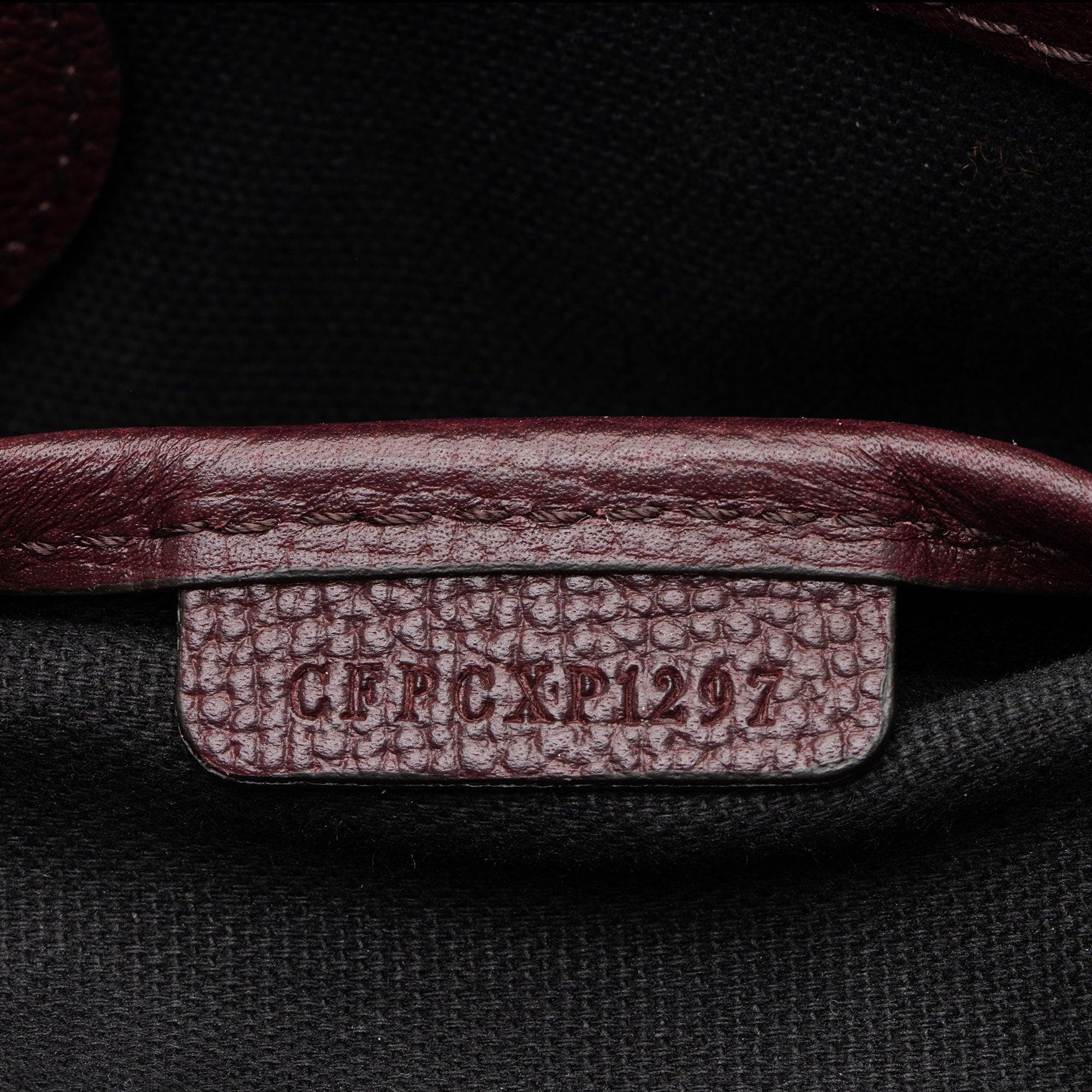 Burberry House Check Leather Banner Medium Tote