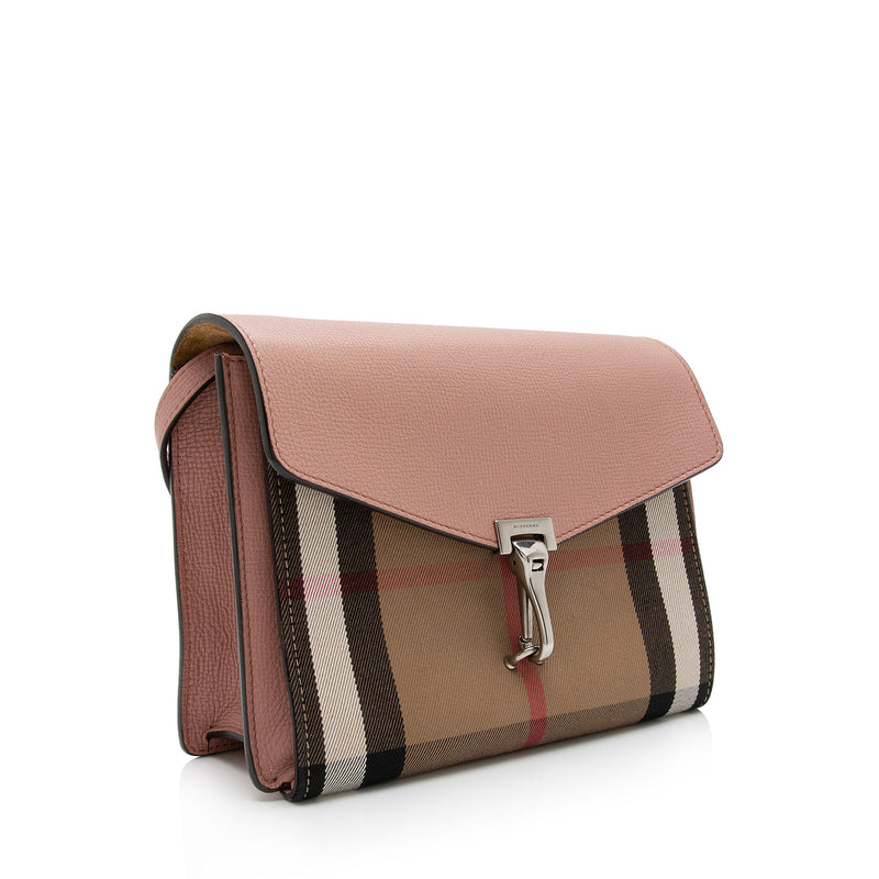 Burberry House Check Macken Small Crossbody Bag (SHF-3CWVnV)