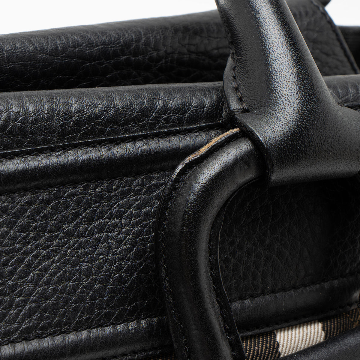 Burberry House Check Manor Satchel