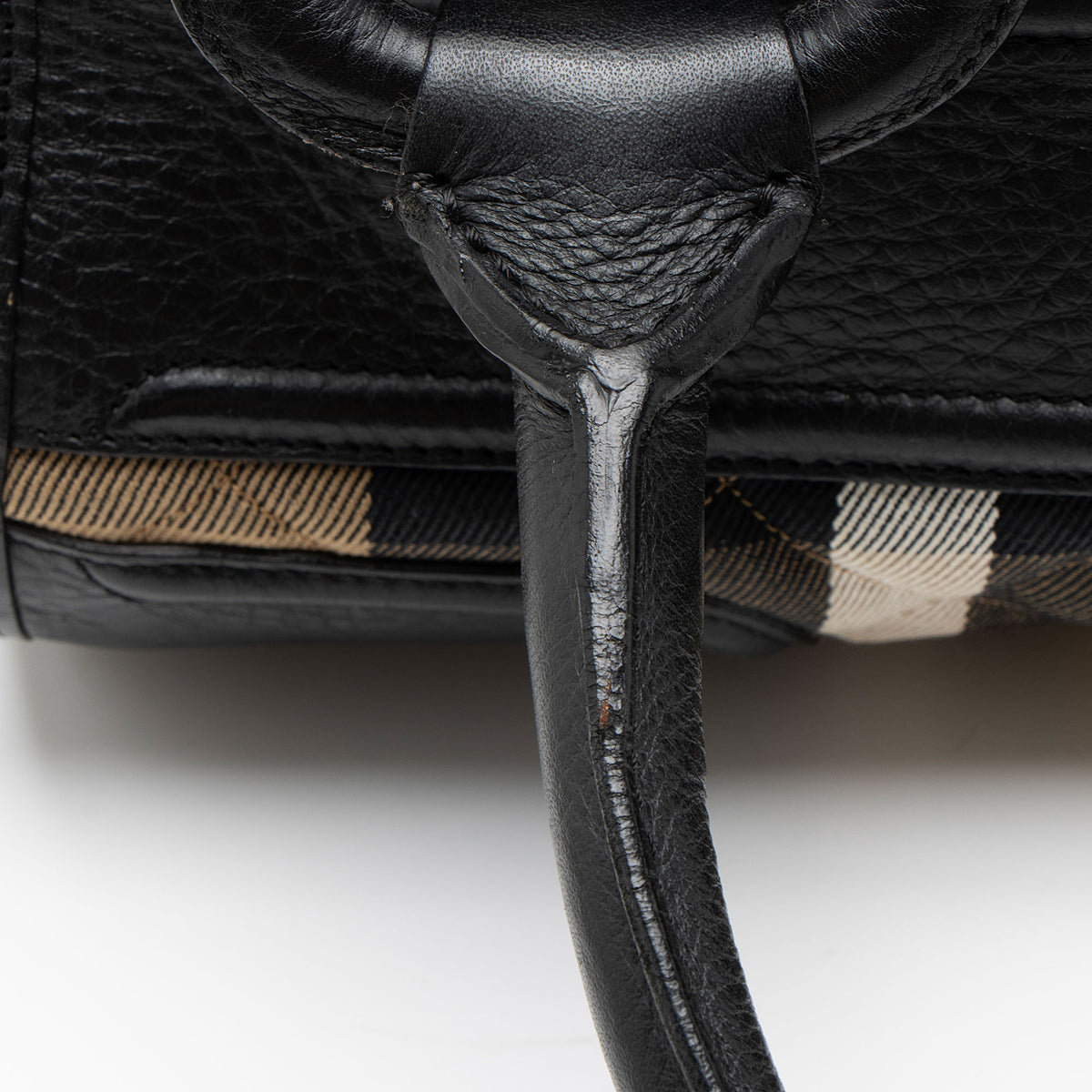 Burberry House Check Manor Satchel