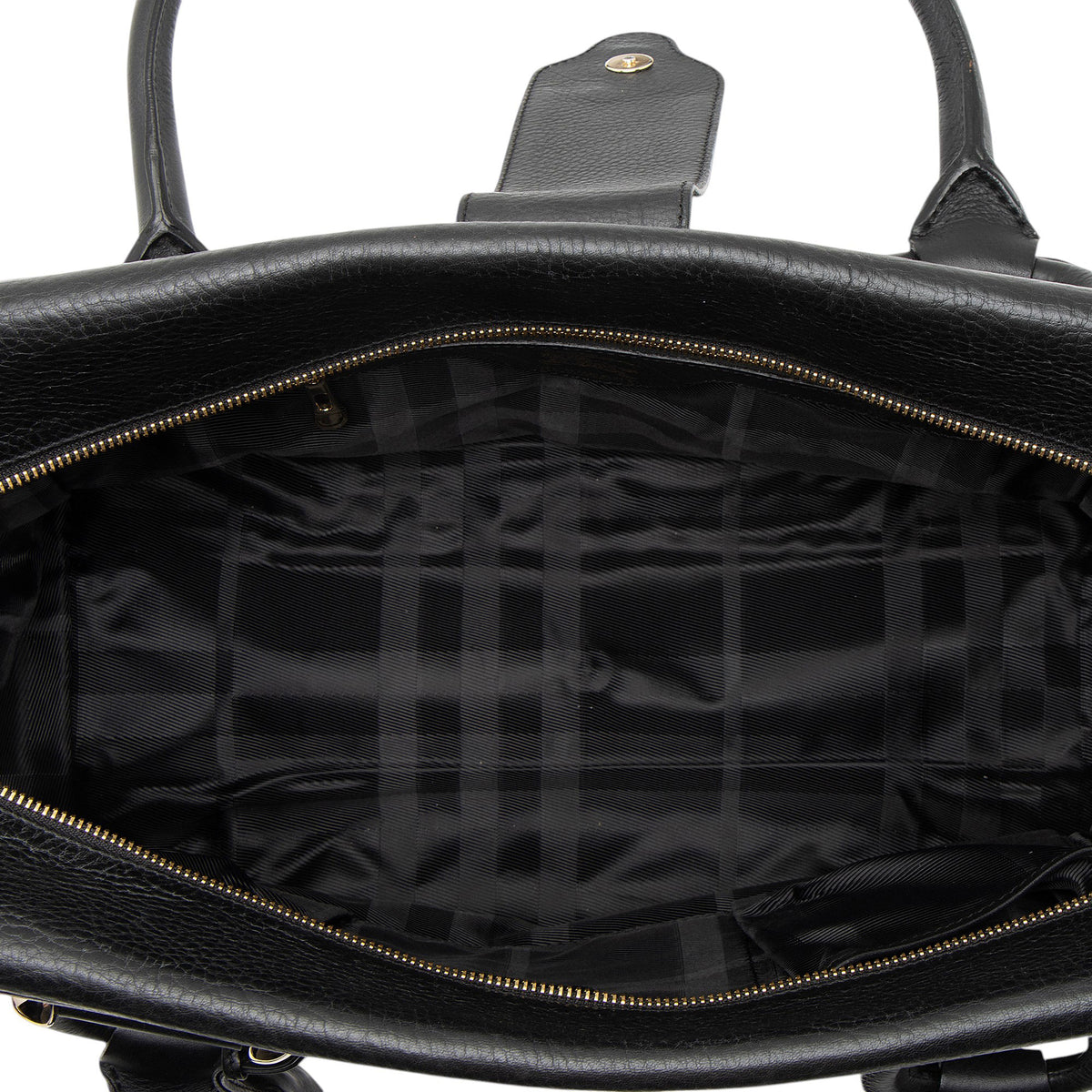 Burberry House Check Manor Satchel