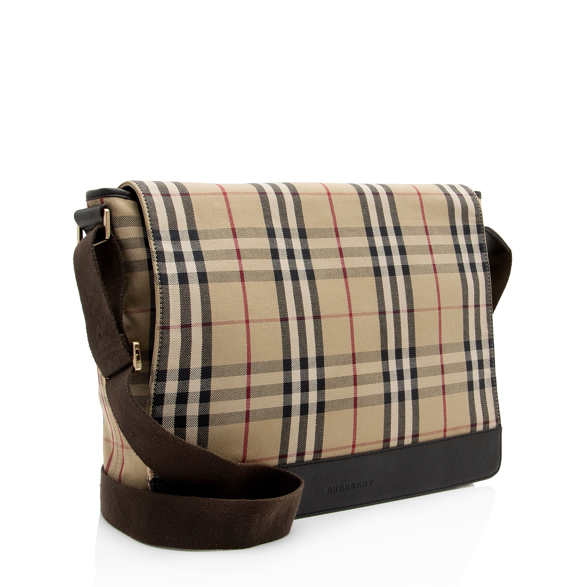 Burberry House Check Flap Messenger