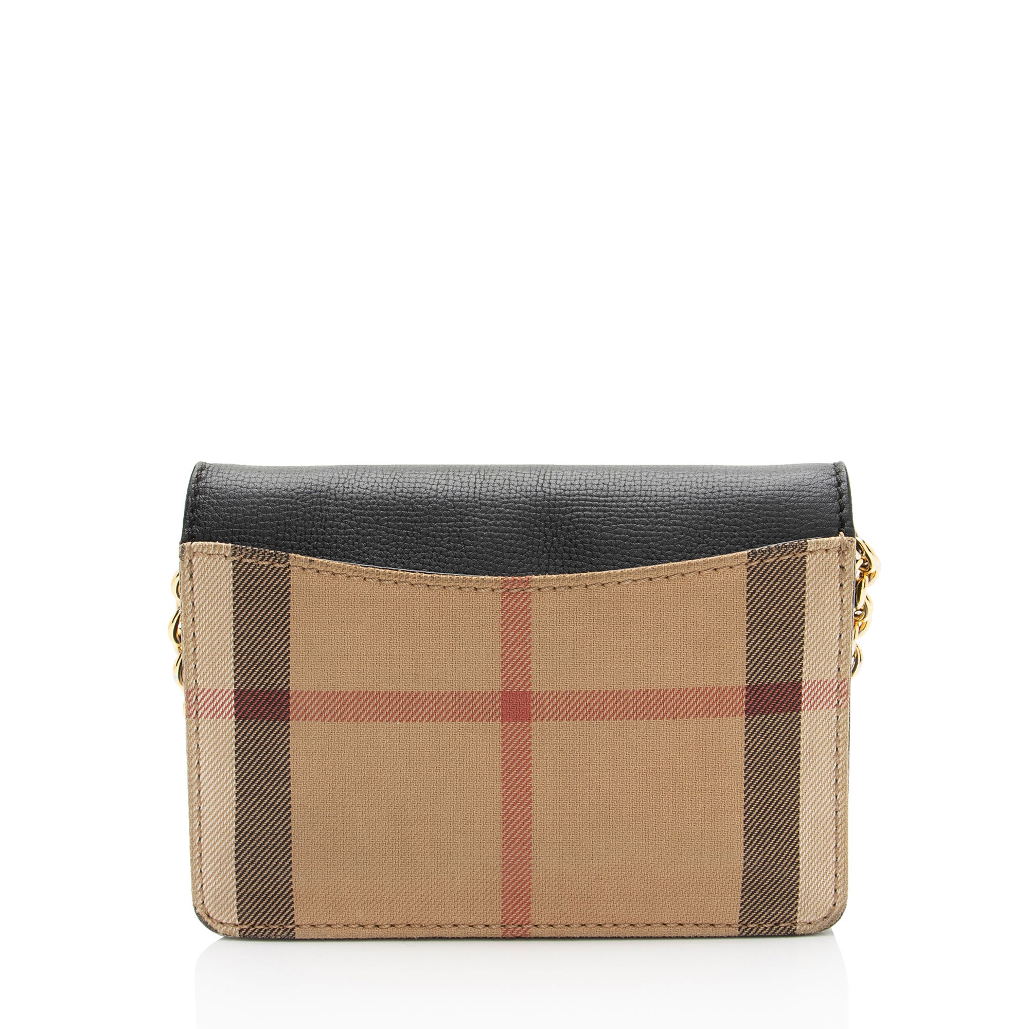 Burberry House Check Wallet on Chain