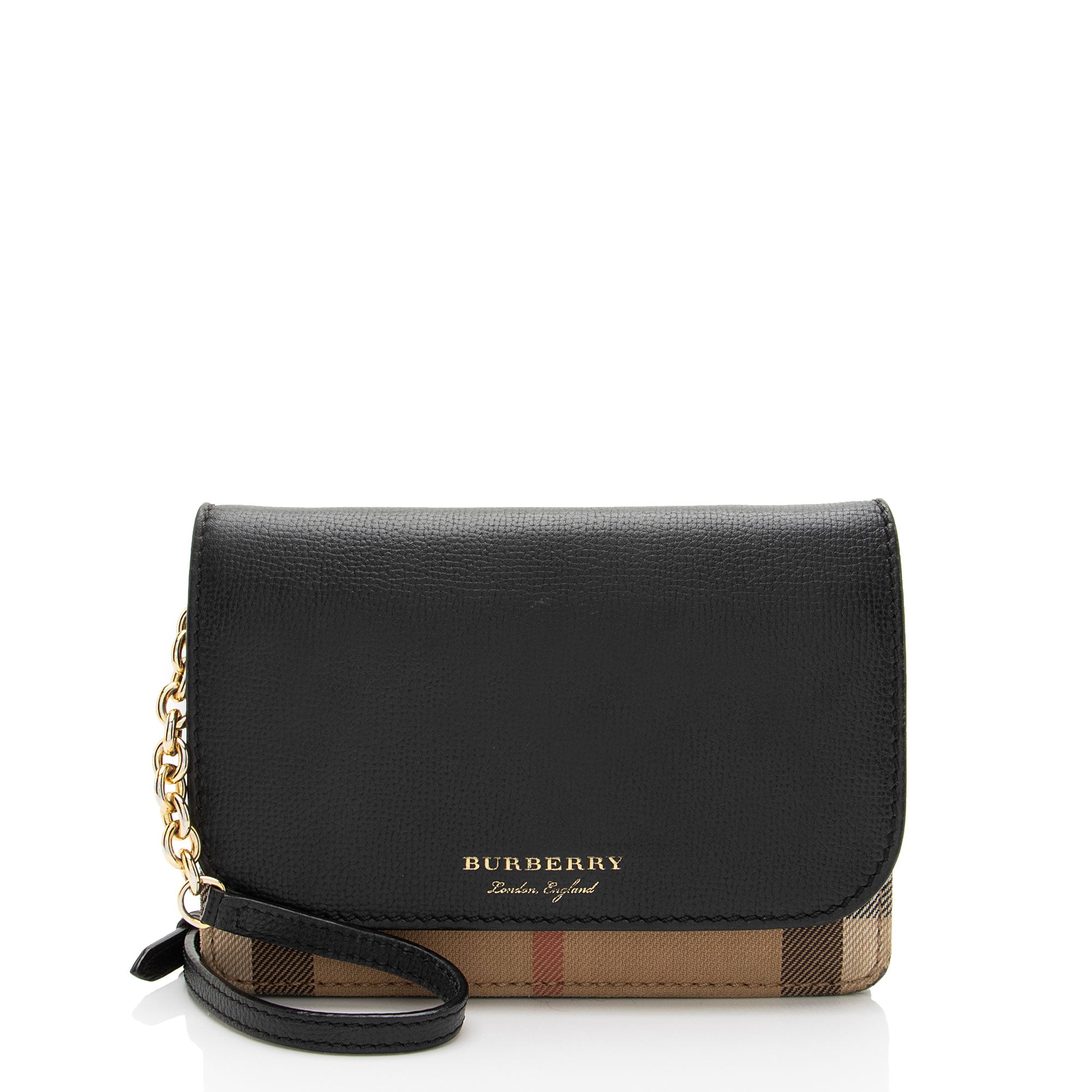 Burberry House Check Wallet on Chain