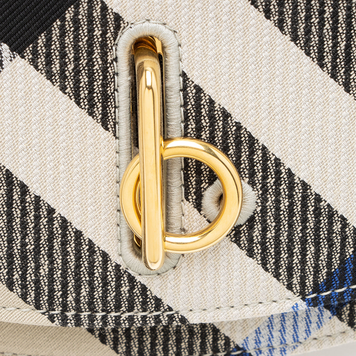 Burberry Jacquard Check Rocking Horse Mini Crossbody