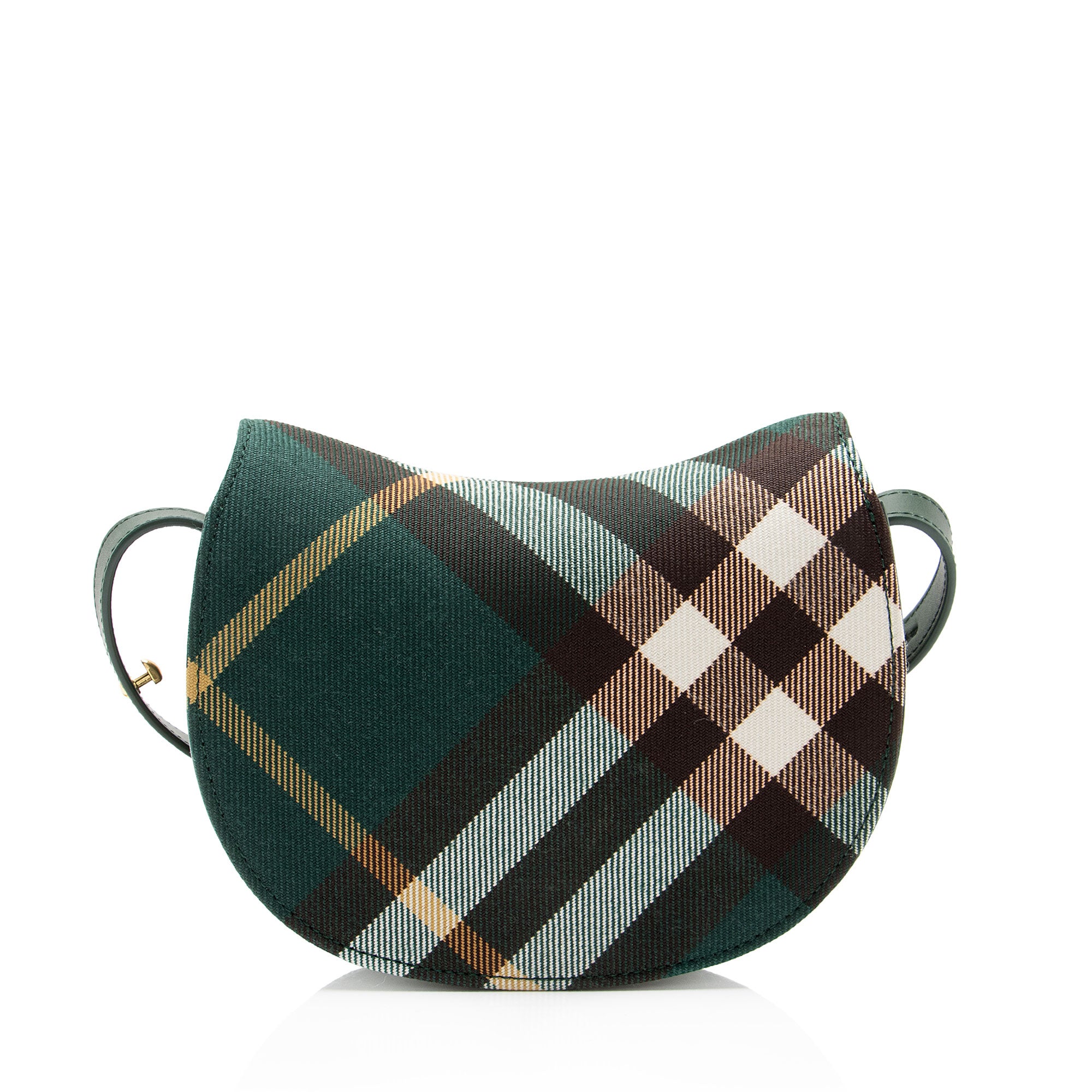 Burberry Mini Check Jacquard Rocking Horse Mini Shoulder Bag