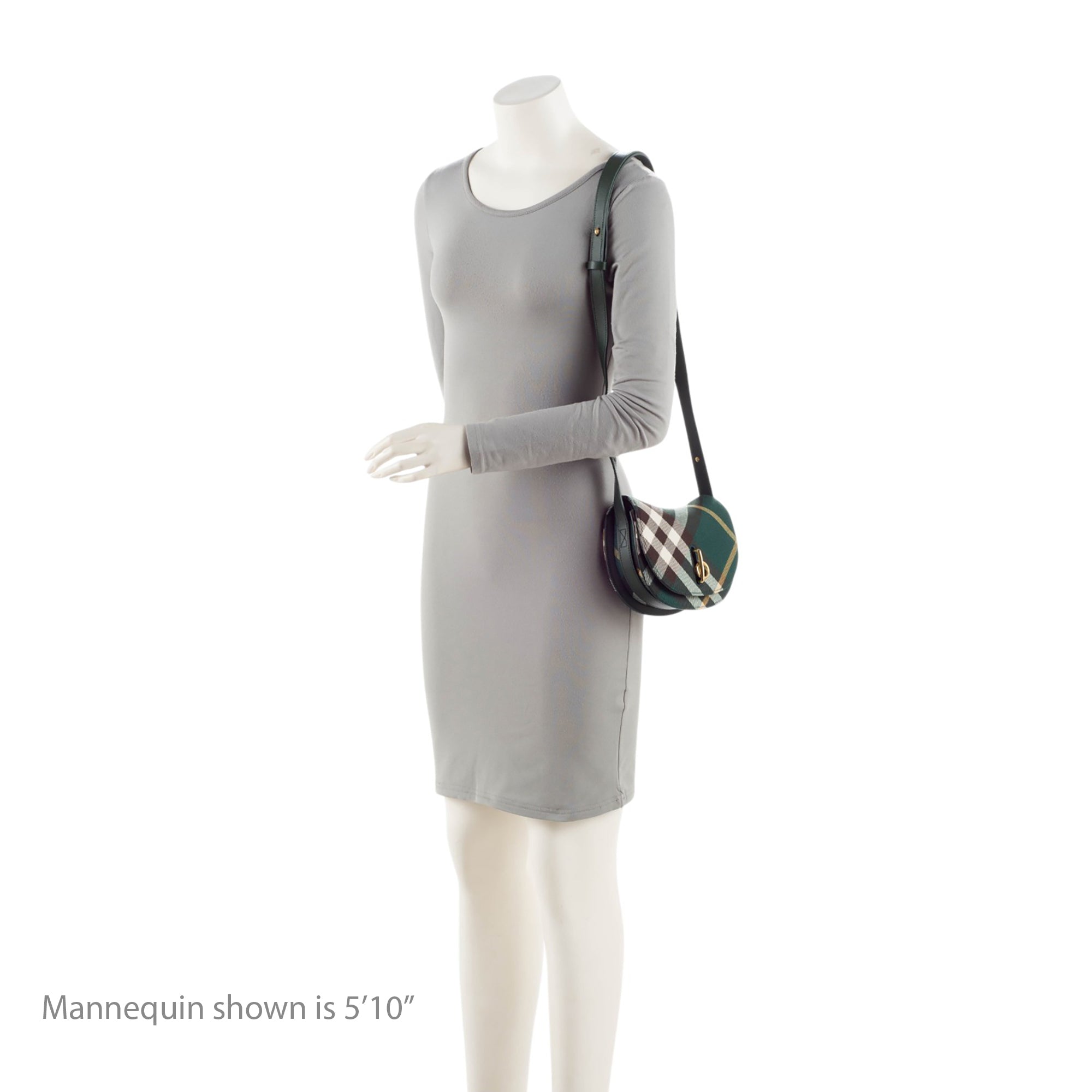 Burberry Mini Check Jacquard Rocking Horse Mini Shoulder Bag