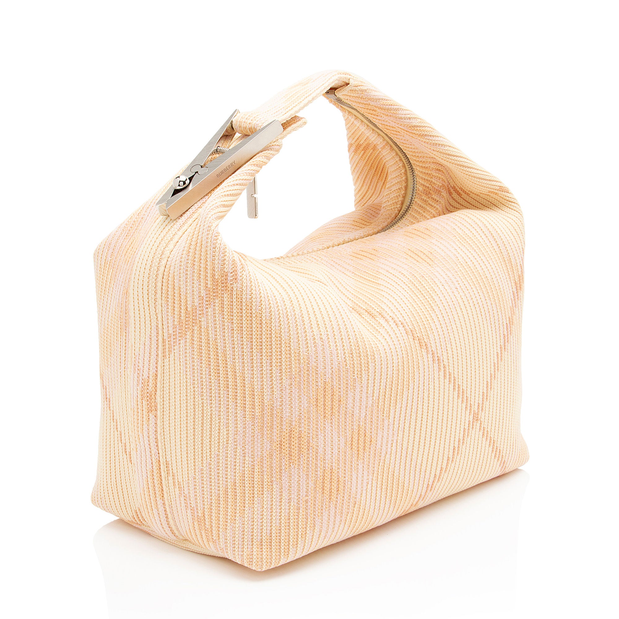 Burberry Knit Check Peg Medium Duffle