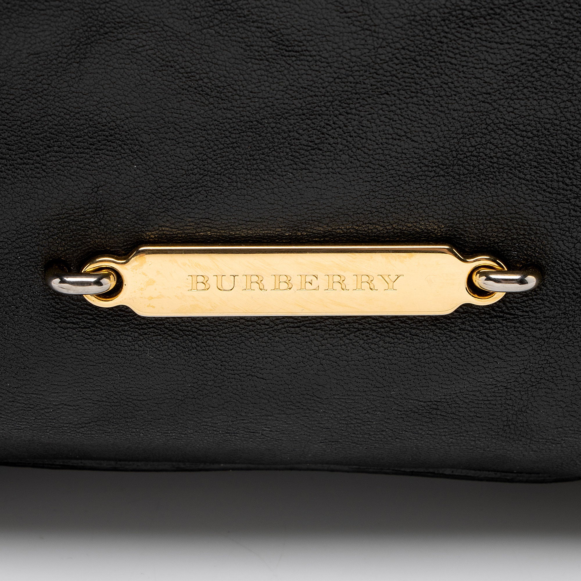 Burberry Lambskin Salisbury Bridle Medium Tote