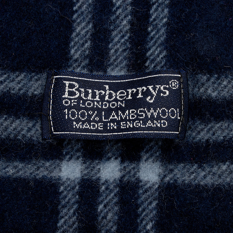 Burberry Vintage Lambswool Check Scarf (SHF-FxNWp4)
