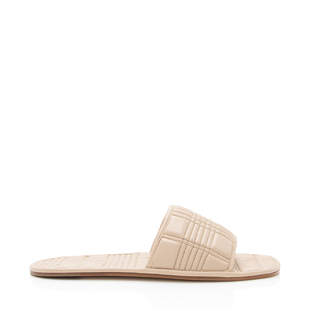 Burberry flat sandals sale