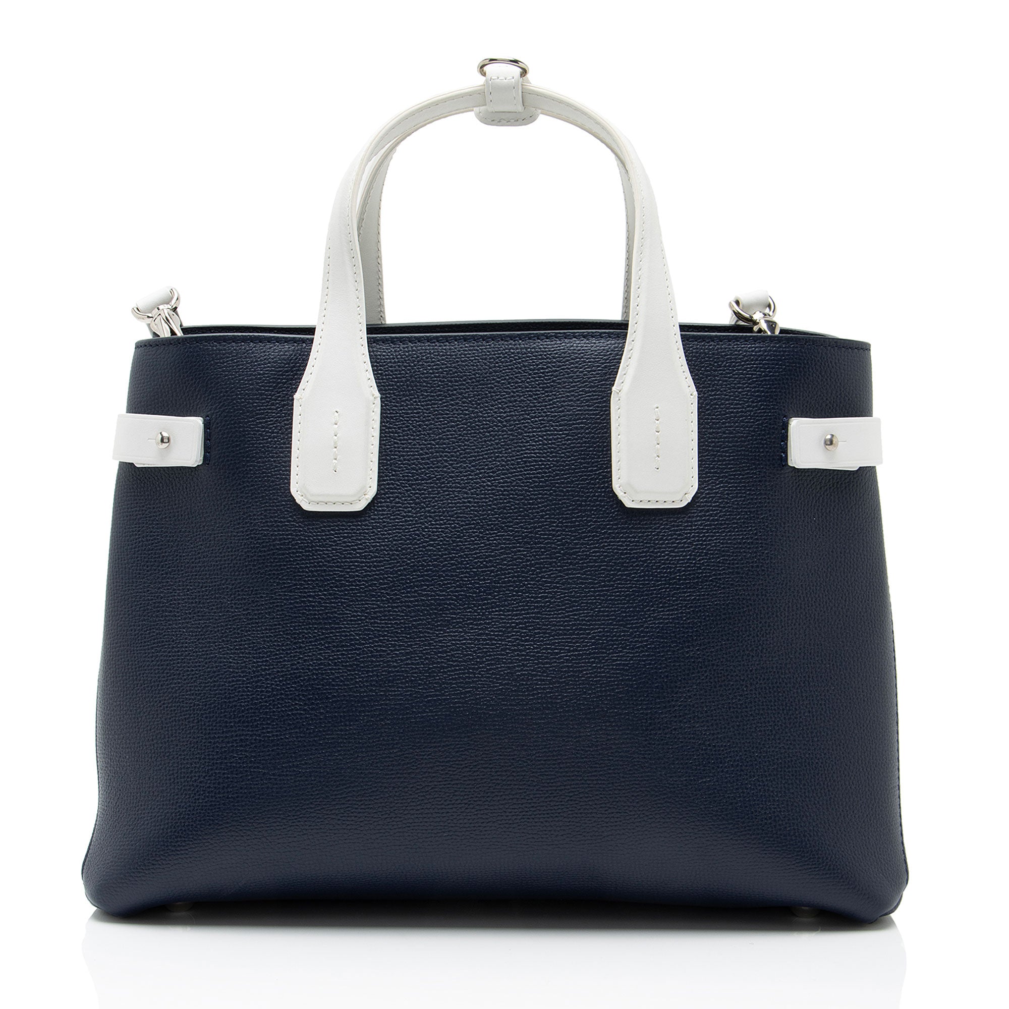 Burberry Leather Banner Medium Tote