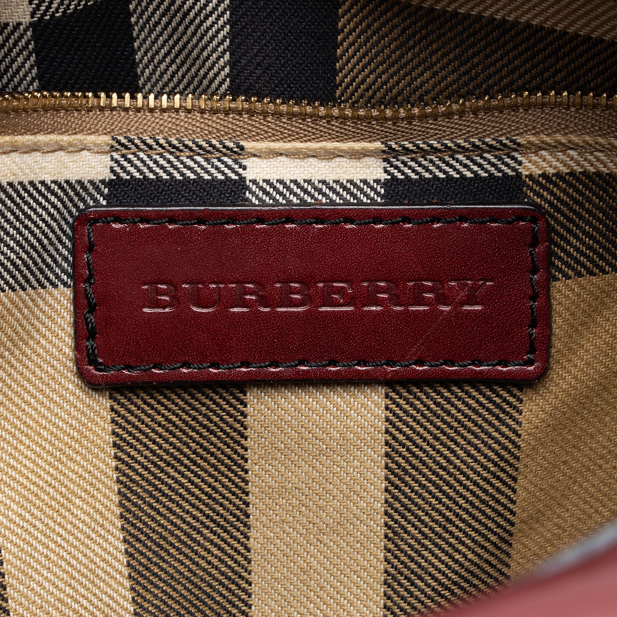 Burberry Leather Bridle Alchester Medium Bowling Bag (SHF-6975R8)