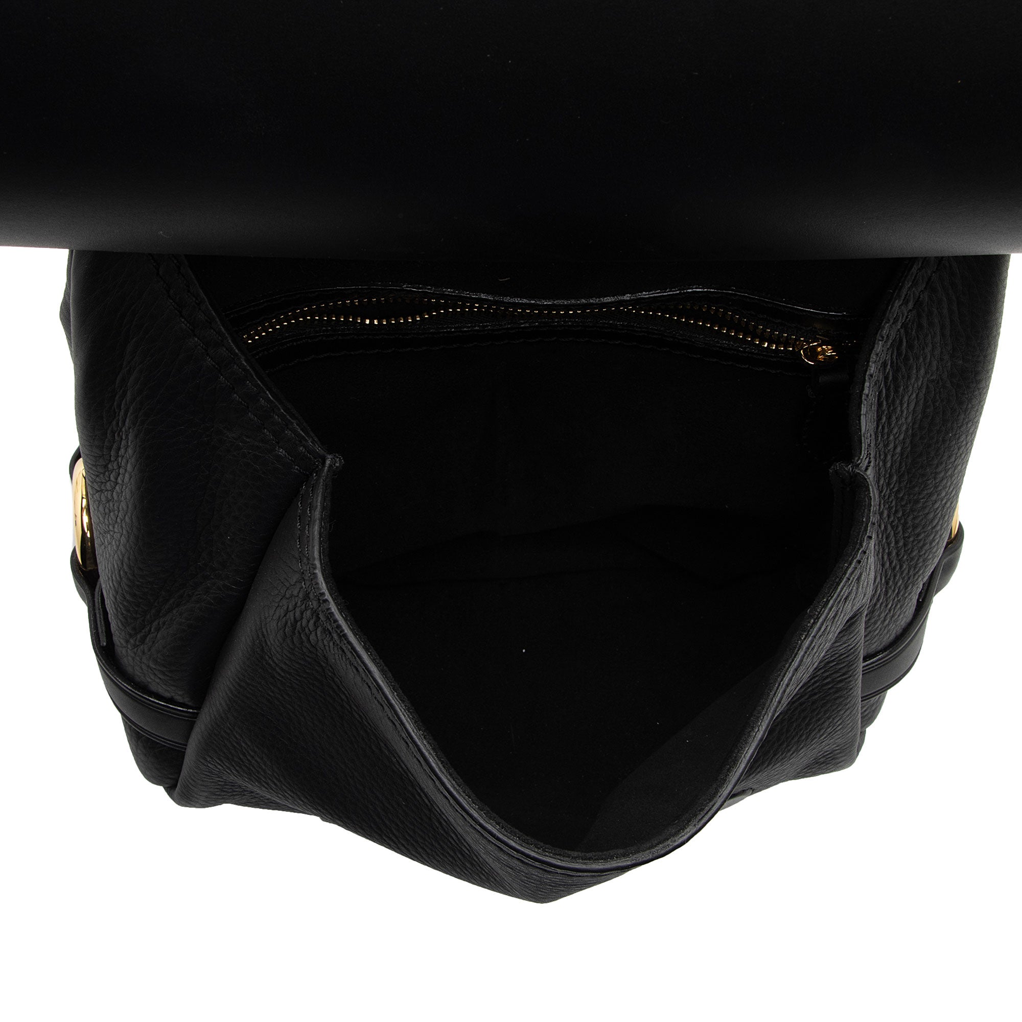 Burberry Leather Bridle Medium Saddle Bag (SHF-FYQaTS)