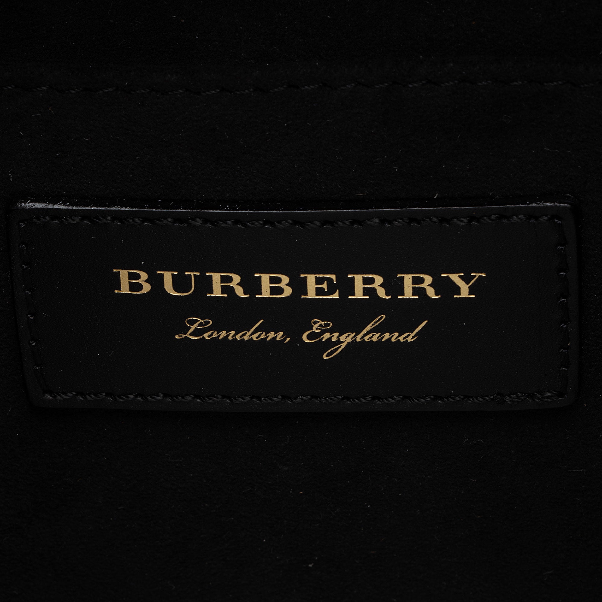 Burberry Leather Bridle Medium Saddle Bag (SHF-FYQaTS)