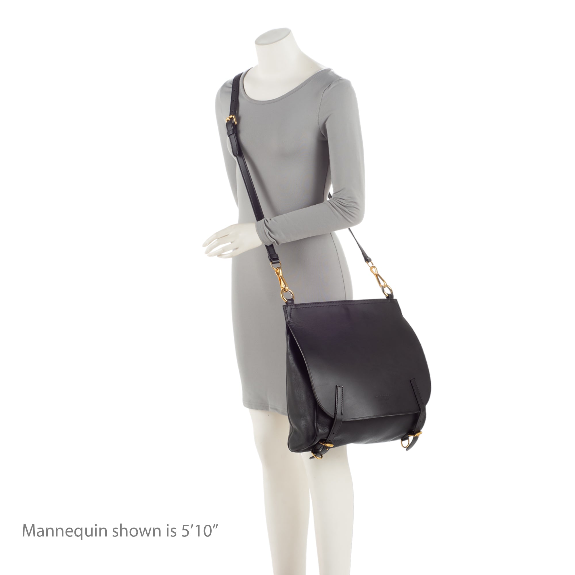 Burberry Leather Bridle Medium Shoulder Bag (SHF-gvFB4h)