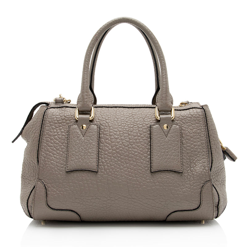 Burberry Leather Gladstone Small Satchel (SHF-c8AUkS)