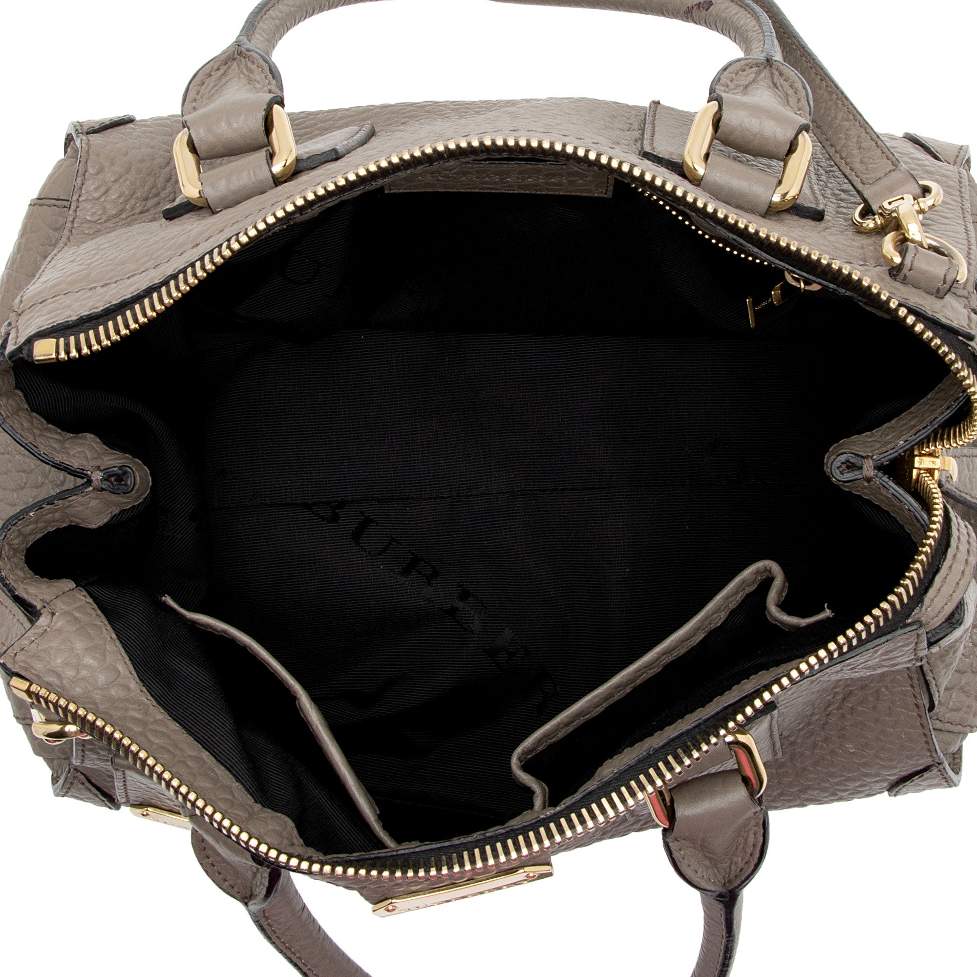 Burberry Leather Gladstone Small Satchel (SHF-c8AUkS)