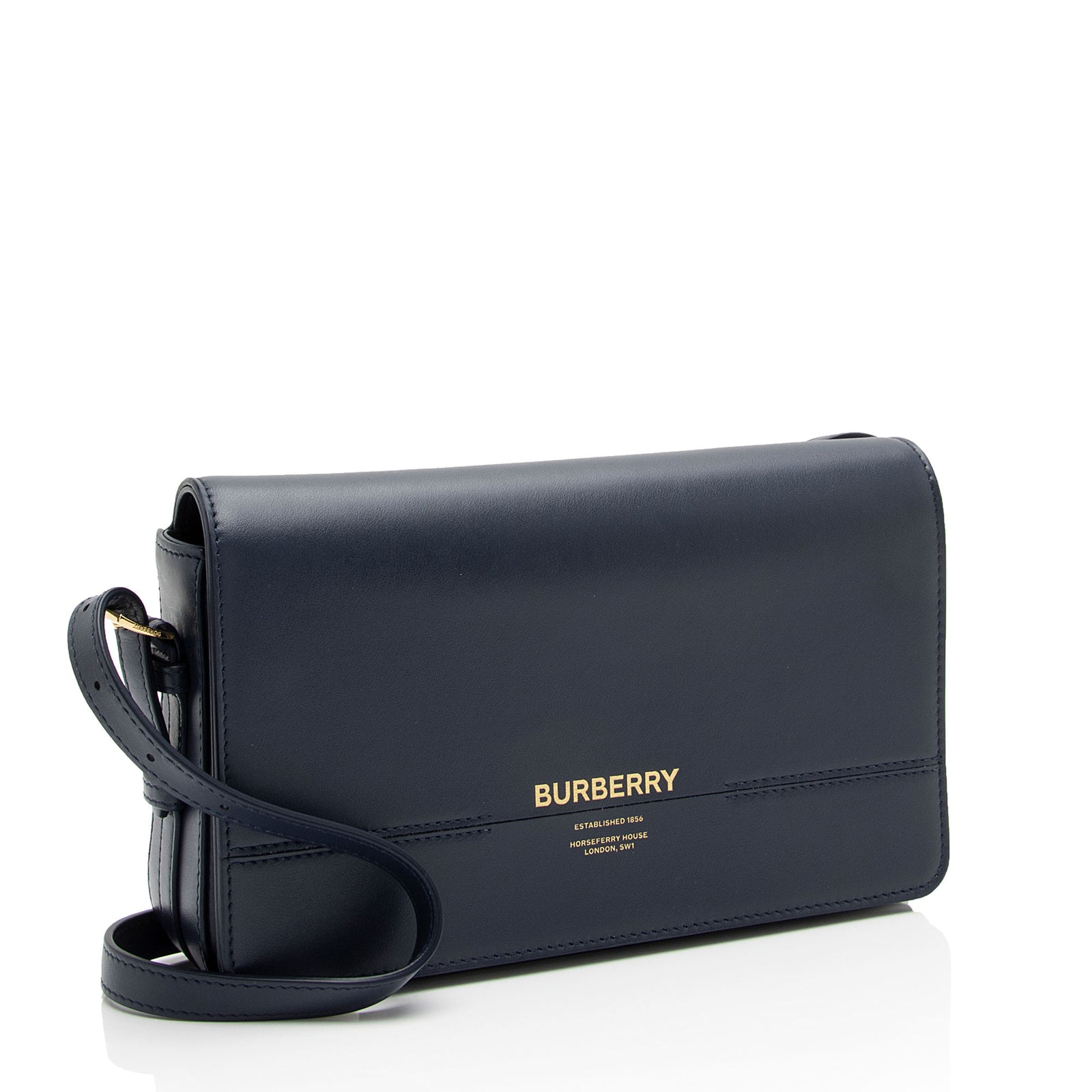 Burberry Leather Grace Medium Flap Bag SHF 7QlJV4 LuxeDH