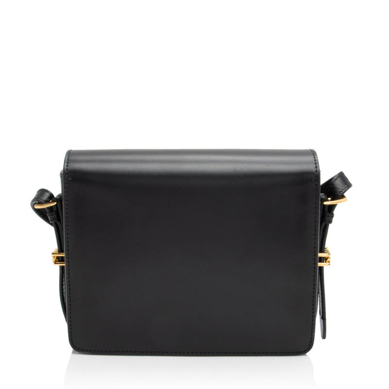 Burberry Leather Grace Small Flap Bag FINAL SALE SHF d9ySrl LuxeDH