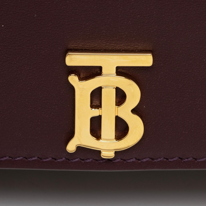 Burberry Leather Hannah Wallet on Strap (SHF-r1Okod)