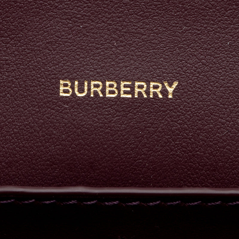 Burberry Leather Hannah Wallet on Strap (SHF-YAht6w)